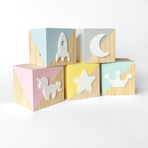 Personalised Wooden Blocks